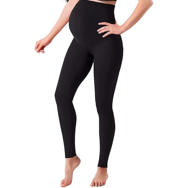 Maternity Pregnancy Must-Haves Knitted Anti-Bacterial Over the Belly Maternity Stockings with Anti-Embolism Feature