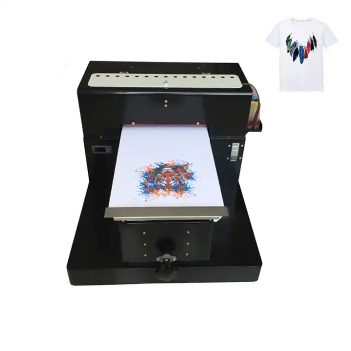 A4 DTG Inkjet Printers Mini T-shirt Printing Machine Clothes Textile  Digital T Shirt Printer