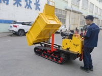 Neuer Mini-Raupenkipper Hydraulischer Muldenkipper mit Euro 5 Dieselmotor 4x4-Antrieb Linkslenkung