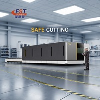 Machine de découpe laser à fibre industrielle 1500W 3000W 6000W 12000W 3015 pour métal, avec table d'échange intégrée