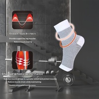 Chaussettes de soutien de la cheville - Manchon de compression de la cheville - Orthèse de pied pour femmes et hommes, soulagement de la fasciite plantaire et enveloppement stabilisant de la cheville