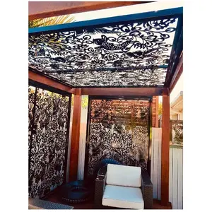 Декоративные алюминиевые панели с покрытием для наружного Патио