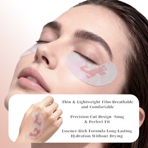 Patchs de masque pour les yeux en hydrogel imprimé, anti-rides, raffermissants, hydratants, soin des yeux pour femmes - Product Image 4