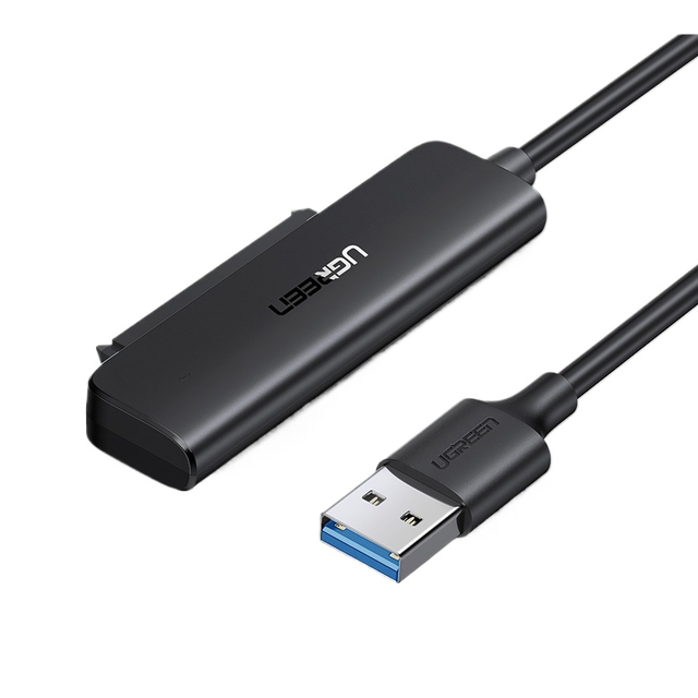 UGREEN SATA To USB 3.0 Adapter Cable For 2.5" SSD And HDD Hard Drive Adapter 5Gbps Support SATA III UASP