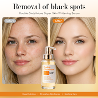 Sérum Visage Double Glutathion OEM Super Éclaircissant Anti-Taches Naturel Végétalien Soin du Visage