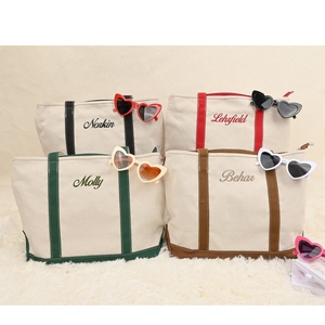 Bolsa <span class=keywords><strong>de</strong></span> Lona Ecológica, Bolsa <span class=keywords><strong>de</strong></span> Compras <span class=keywords><strong>de</strong></span> Lona Reciclada, <span class=keywords><strong>Bolsas</strong></span> <span class=keywords><strong>de</strong></span> Algodón Natural, MOQ Bajo, Personalizable - Product Image 2