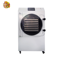 Machine de lyophilisation en acier inoxydable commerciale, utilisation domestique, lyophilisateur pour friandises pour animaux de compagnie, lyophilisateur de poudre de café, équipement de lyophilisation sous vide