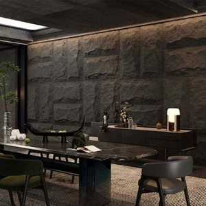 巨大な石パネルPU人工石ベニヤ壁ポリウレタン石フェイクパネル屋内屋外无料サンプル - Product Image 2