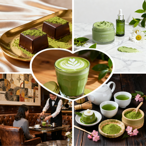 Emballage personnalisé OEM, poudre de matcha biologique 100% pure et naturelle de qualité cérémonielle, thé au lait instantané pour la santé et la réduction des graisses - Product Image 3