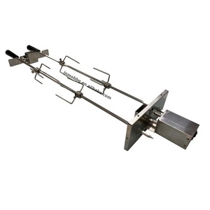 Black Cyprus Grill <strong>Barbeque</strong> Spit with <strong>Small</strong> Kebab Skewers - Product Image 2