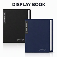 Dossier de présentation opaque personnalisé avec logo, format 8,5x11 (Lettre), 30 pochettes, 60 pages, classeur de présentation en plastique, vente en gros