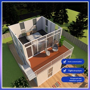 Maisons de jardin préfabriquées, maisons préfabriquées pour cour arrière, cabane à prix avantageux, maison conteneur détachable pour hôtel - Product Image 4