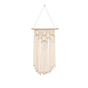 Sofisticado Bohemio Vintage Colgante de pared Lujoso Cuerda de algodón Tapiz blanco personalizado Opulento-Antiguo Hogar Gema Art Deco Metal - Product Image 3