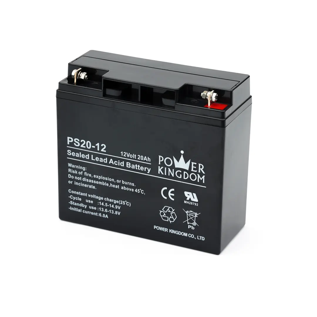 Neuheiten 12 Volt 12 V 20Ah 20amp Wiederauf ladbare AGM-versiegelte Blei-Säure-Batterie VRLA-Batterie für USV und EPS