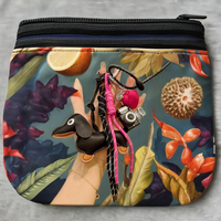 Luxe de haute qualité teckel porte-clés en cuir PU tissage corde sac à main breloques accessoires porte-clés avec chiot chien porte-clés
