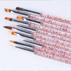 Ensemble de pinceaux pour nail art ODM OEM, pinceaux de dessin 3D, pinceaux de peinture, poils en nylon, gel polish, manucure, salon de nail art - Product Image 6