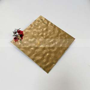 EX026 300 Series 3D Water Ripple Corrugated Stainless Steel Plate Bending Interior Decoration Wall Panel Ceiling Stylish <b>Sheets</b> - Product Image 4