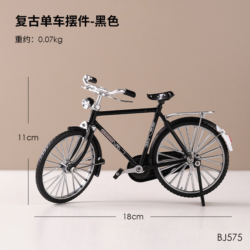 Ornement noir de vélo de 28 pouces