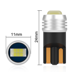 Nuevo Diseño T10, Bombillas LED para Automóvil W5W Blancas, Ámbar y Rojas, Luces LED para Automóvil, Sin Errores Canbus, CSP 7035, Luces Interiores LED, Luces de Lectura - Product Image 4
