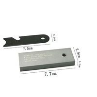 Allume-feu pour le camping, la randonnée, la survie en plein air, équipement en acier inoxydable, bâton à feu en acier inoxydable, bloc de magnésium pour les urgences
