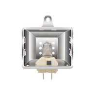 Ampoule halogène G9 220V, mini ampoule en verre transparent pour four et lustre, 40W, utilisation extérieure, alimentation électrique CA