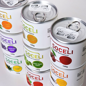 Penyegar Udara Cair Soceli Aroma Tahan Lama Penghilang Bau Kaleng Penyegar Udara Mobil - Product Image 2
