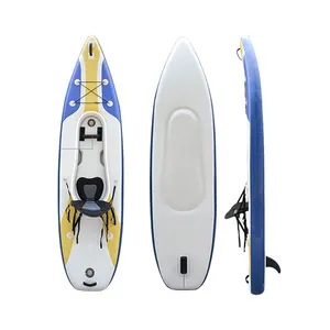 Có thể gập lại Kayak 1 người thuyền Inflatable Kayak với mái chèo và bơm