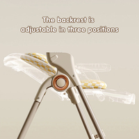 Chaise haute convertible pour bébé, ensemble de chaises à manger pour tout-petits, matériau PP, chaise haute pour bébé, nouveau design 2026, 3-en-1 multifonctionnel