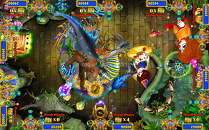 เครื่องเกมตกปลา Ocean King 3 <span class=keywords><strong>Monster</strong></span> Awaken Tiger <span class=keywords><strong>Strike</strong></span> Leopard ตู้โลหะ รุ่น CD-006-103 ปลั๊กแบบ US ปรับแต่งได้ - Product Image 5