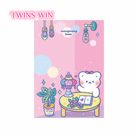 Nouveauté 2026 : Bloc-notes adhésifs portables Série Ours Doux – Bloc-notes Kawaii Ours pour l'école, le bureau, et comme cadeau de papeterie