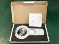 Lector de Microchip RFID 134.2khz Portátil para Mascotas, Perros y Gatos, Escáner de Microchip con Etiqueta de Vidrio, Lector de Etiquetas de Chip para Animales