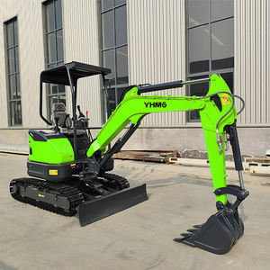 Spedizione gratuita motore KOOP Mini escavatore da 1 tonnellata 2.5 Micro scavatore fattoria Micro cingolato escavatore con cabina di costruzione uso - Product Image 4