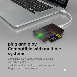 FB 680s Universal USB2.0 High-Speed Card Reader Lar Car Android <strong>Computer</strong> with Truck-loaded Mobile Phone &amp; TF/SD CF Card Slots - Product Image 2