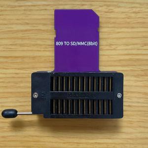 อะแดปเตอร์ RT809H eMMC เป็น SD การ์ด 8 บิต BGA153 169 221 100 ซ็อกเก็ตทดสอบ RT809H eMMC เป็นอะแดปเตอร์ SD W457 - Product Image 1