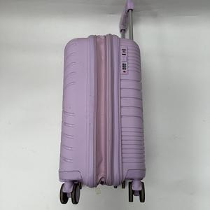 Juego de maletas <span class=keywords><strong>con</strong></span> <span class=keywords><strong>ruedas</strong></span> de tres piezas <span class=keywords><strong>con</strong></span> nuevo diseño elegante y logotipo personalizado <span class=keywords><strong>Maleta</strong></span> <span class=keywords><strong>con</strong></span> <span class=keywords><strong>ruedas</strong></span> de material PP de color sólido de gran capacidad - Product Image 3