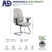 Chaise de bureau de direction ergonomique de luxe en cuir, dossier haut, hauteur réglable, base pivotante chromée, aluminium, pour bureau à domicile et chambre