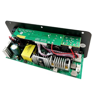 Placa Amplificadora de Audio de 300W <span class=keywords><strong>BT</strong></span> 5.0 D300, Módulo Amplificador de Subwoofer con Doble Micrófono, DC12V 24V 1CH HIFI Estéreo - Product Image 2