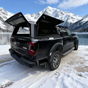 Capot de camion en alliage d'aluminium étanche avec verrouillage, installation sans perçage et garantie de 2 ans pour Nissan <span class=keywords><strong>Toyota</strong></span> Ford Jeep Dodge Ram - Product Image 2