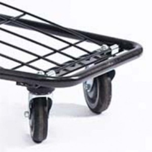 Chariot de <span class=keywords><strong>courses</strong></span> pliable Youbang YB-NC-150L de style américain, 180 <span class=keywords><strong>litres</strong></span>, plateforme galvanisée, roues en PU de 4 pouces, étanche - Vente chaude - Product Image 5