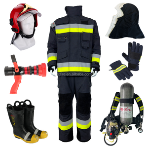 Combinaison ignifuge de pompier EN 469 en NOMEX pour pompiers, équipement de haute <span class=keywords><strong>performance</strong></span> pour pompiers, fournisseur OEM, prix d'usine - Product Image 6