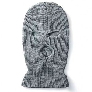 Balaclava en acrylique tricoté sur mesure, masque facial complet, bonnet multicolores, masque de ski avec logo personnalisé pour les événements promotionnels - Product Image 6