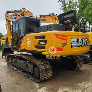 Excavadora Usada Sany SY215 SY215C, Marca China, 21 Toneladas, Maquinaria Pesada Usada para Movimiento de Tierras - Product Image 1