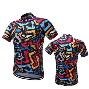 Suppliers grc cycling jersey neon colored cycling jersey sublimation custom bmx cycling jersey