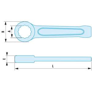 ประแจแหวน50.27SR ไม่เกิดประกายไฟประแจและประแจปรับได้ - Product Image 2
