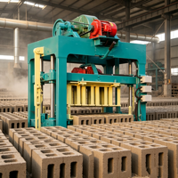 Machine à briques QTJ4-40 à forte demande, machine à blocs de ciment au Nigeria