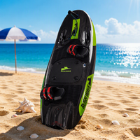 Planche de surf à moteur professionnelle Rush Wave 110cc à essence, en fibre de carbone, durable, garantie 1 an, pour le surf sur les lacs et les rivières