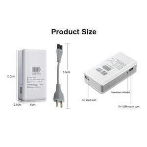 Mini DC 5V2A UPS with Lithium <strong>Battery</strong> <strong>Backup</strong> for 5V Devices Cameras Routers Three Phase QIXIN QX-2352D 100-240VAC - Product Image 5