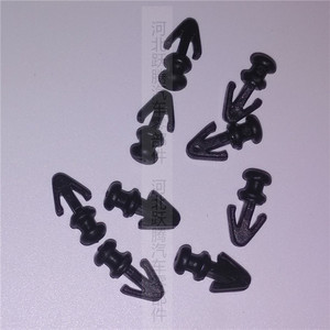 Ford Body Waterproof <b>Sealing</b> Clips Black <b>For</b> <b>Door</b> Lower <b>Rubber</b> Strips Replacement Repair Auto Fastener - Product Image 3