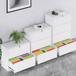 Kích thước tùy chỉnh đơn giản thiết bị văn phòng bên <span class=keywords><strong>4</strong></span> ngăn kéo Tủ hồ sơ - Product Image 4