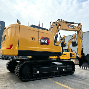 รถขุดไฮดรอลิกแบบตีนตะขาบ SY125C รุ่นใหม่ เครื่องขุดที่มั่นคง สำหรับการฟื้นฟูพื้นที่เพาะปลูกขนาดใหญ่และการรวมพื้นที่ดิน - Product Image 2